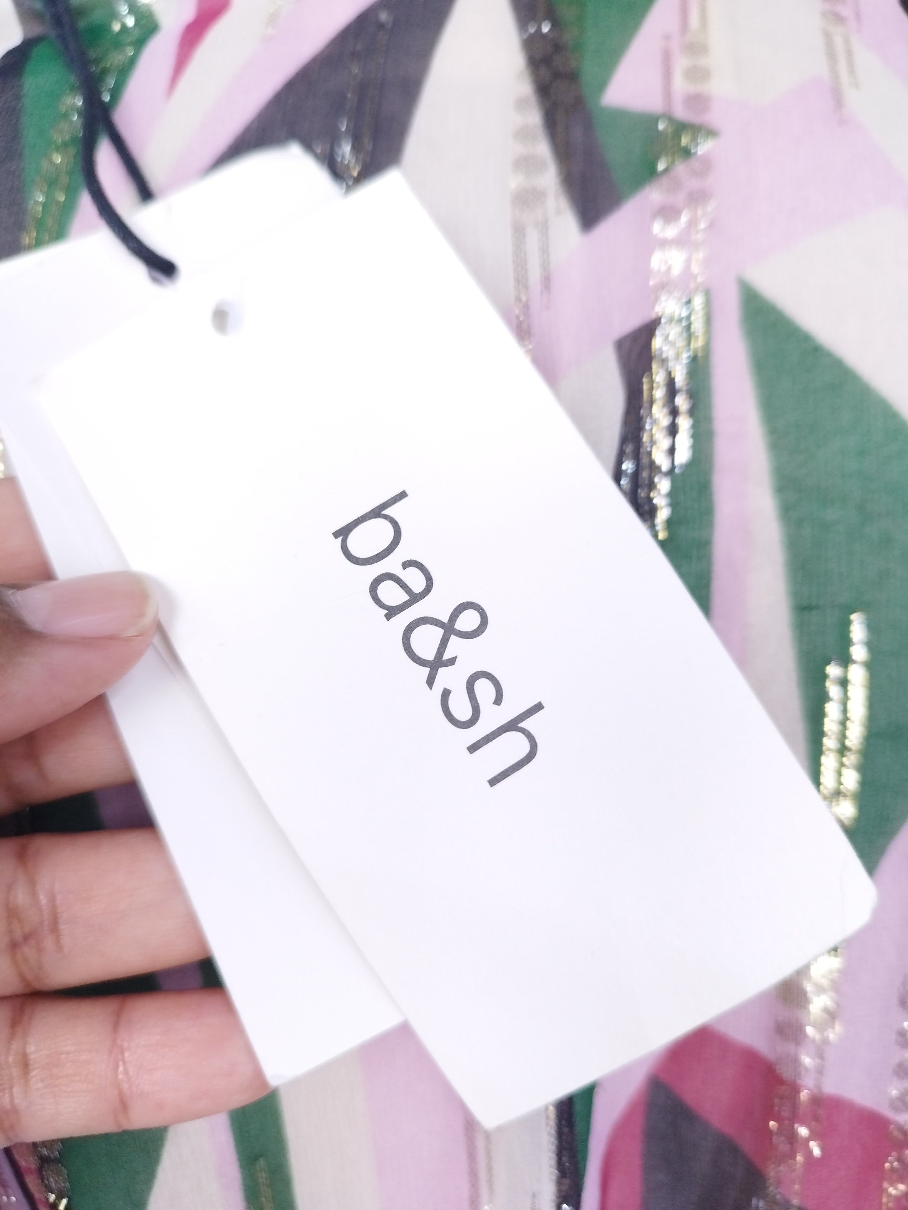 Vestido BA &amp; SH Fiesta Largo Cruzado