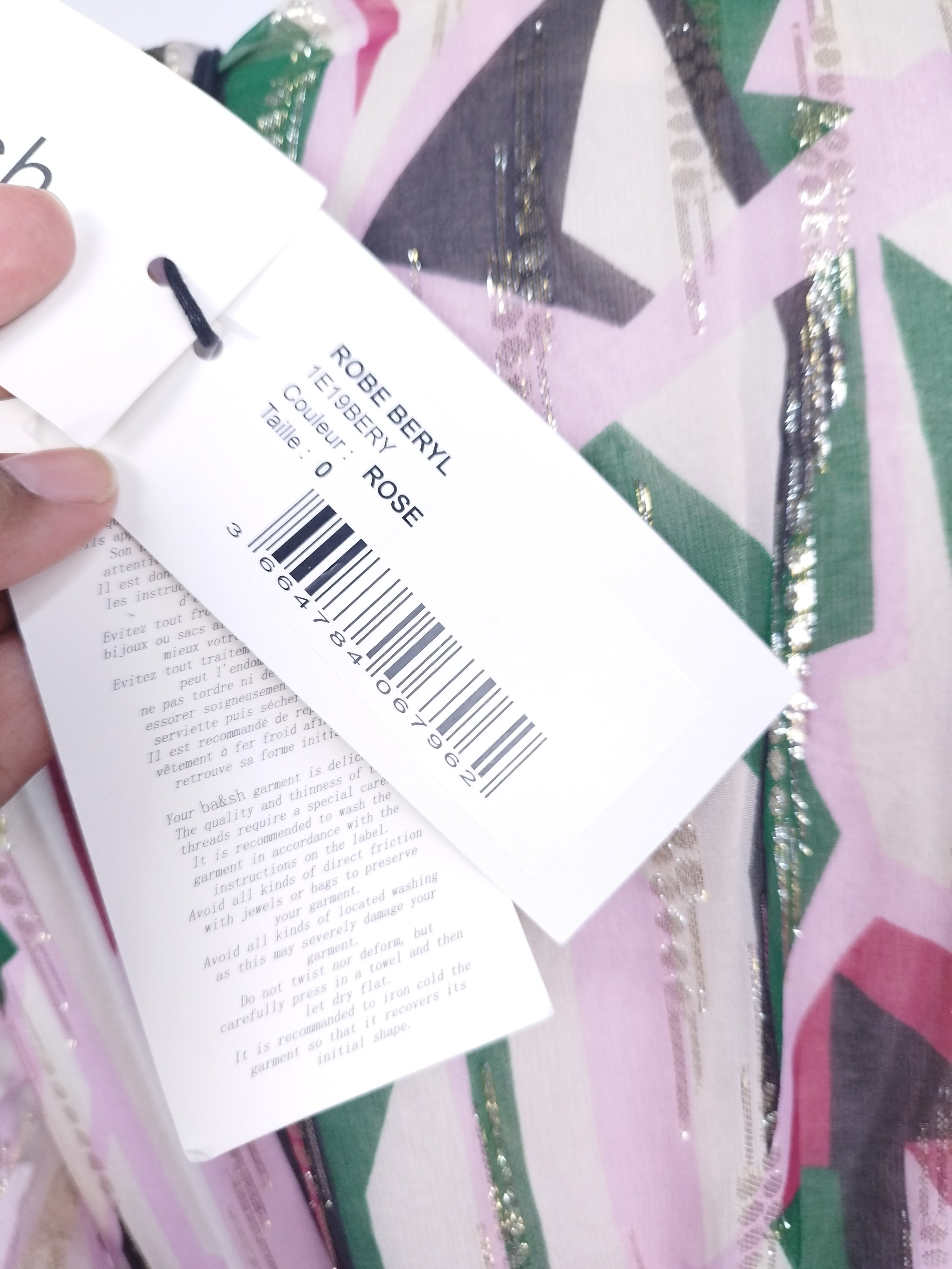 Vestido BA &amp; SH Fiesta Largo Cruzado