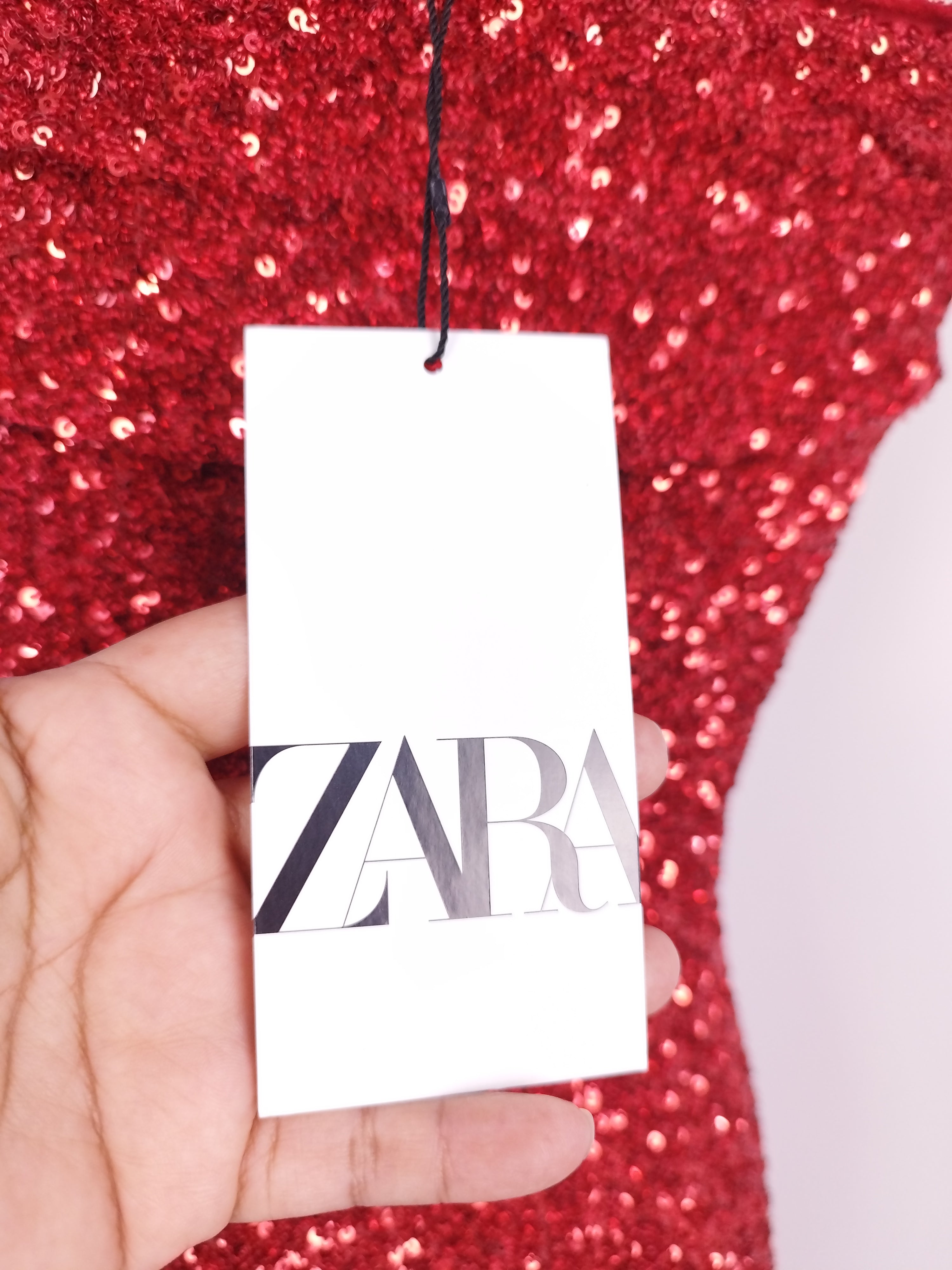 Vestido ZARA Midi Fiesta Lencero Lentejuelas